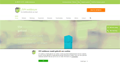 Desktop Screenshot of jvhwebbouw.nl