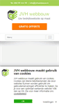 Mobile Screenshot of jvhwebbouw.nl